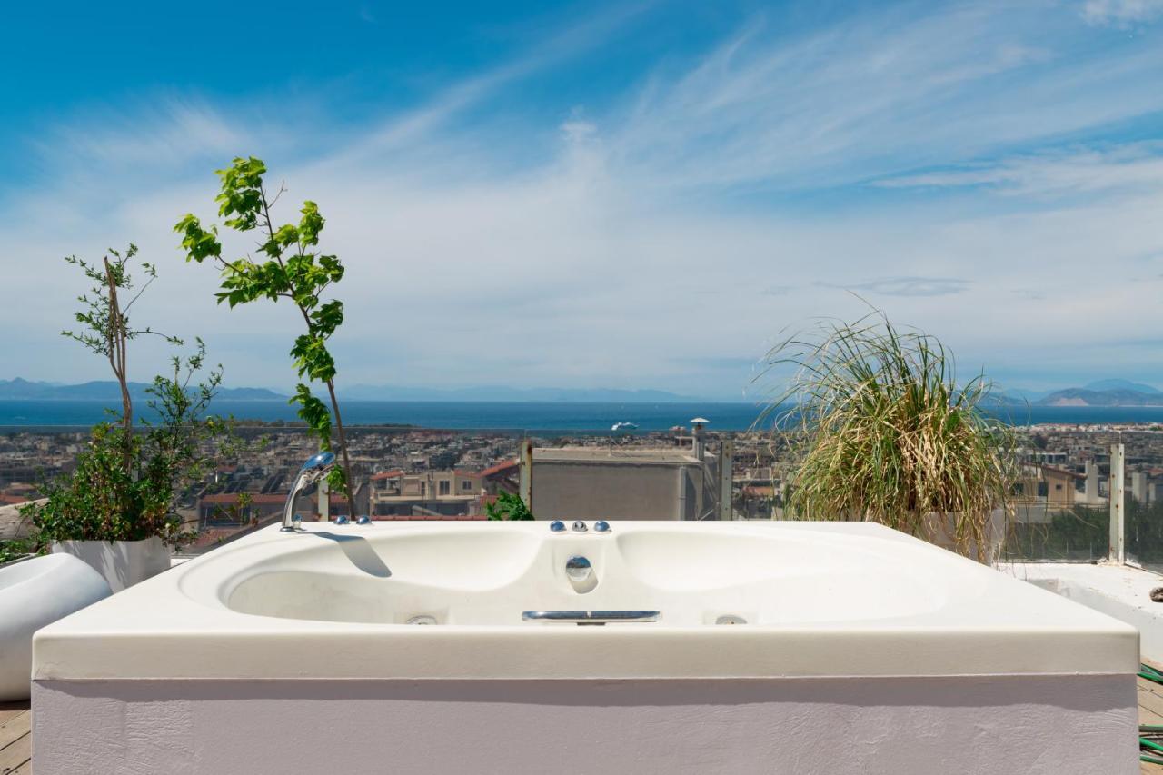 Ferienwohnung Dreamy Aegean View Athen Exterior foto